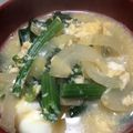 amy108's cooksnap of when they made ほうれん草と卵スープ.