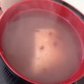 うさこママ★'s cooksnap of when they made 簡単『ぜんざい』.