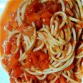 ﾏｯﾀﾘﾛ's cooksnap of when they made 自宅で簡単！基本の味　トマトパスタ.