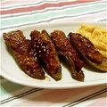 Kαi＊MαMα's cooksnap of when they made 簡単ピーマンの肉詰め♡.