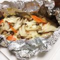 3段アイス's cooksnap of when they made 鮭のホイル焼き～みそマヨソース.