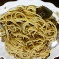 せかい's cooksnap of when they made 挽肉・ナス・エリンギの和パスタ.