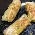 砂糖少々's cooksnap of when they made 餃子風！エビとササミの焼き生春巻き.
