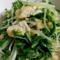 dober5's cooksnap of when they made 簡単♪ 水菜と油あげの煮浸し.