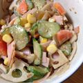 アウルちゃん's cooksnap of when they made れんこん★ごまマヨサラダ.