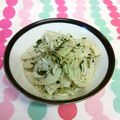 龍青空ママ's cooksnap of when they made 蓮根の塩炒め〜大葉じゃこ.