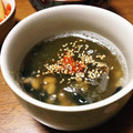 YUKIKI☆'s cooksnap of when they made *とろろ昆布と納豆の即席スープ*.