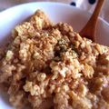 グルテン無礼講's cooksnap of when they made 豆腐と卵のシンプルリゾット.