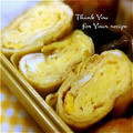 inyako's cooksnap of when they made 我が家の甘～い卵焼き.