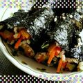 yg7777777's cooksnap of when they made ちょ~シンプル韓国の海苔巻き麻薬キンパ마약김밥.