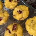 きよこ☆'s cooksnap of when they made さつまいもおやつ☆いも蒸しパン.
