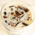 Spain's cooksnap of when they made 黒糖寒天inミルクゼリー.