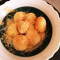 タイガーりり's cooksnap of when they made もっちもちおからできなこ団子とぜんざい.
