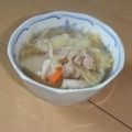 きらり流れ星's cooksnap of when they made 女性の味方！生姜白菜豚汁♡.