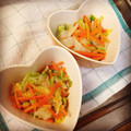 コロすけ☆'s cooksnap of when they made 白菜とかつお節のおひたし.