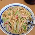 ゆうにゃん☆'s cooksnap of when they made ♥ランチ お弁当に❗簡単パスタ♥.