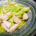 naomickey's cooksnap of when they made ホタテと黄韮の本格中華炒め.