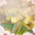 カイドネス's cooksnap of when they made 豚肉となす、きゅうりのラー油炒め♪.