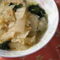 ちょぽまま's cooksnap of when they made 超簡単。ハクサイとアミエビの煮浸し.