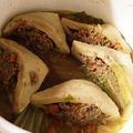 めろんぱん２５'s cooksnap of when they made 高野豆腐の肉詰め＊煮物＊.