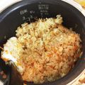 ブラックタン's cooksnap of when they made 簡単＊野菜とひき肉の炊き込みピラフ＊.