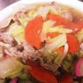 らもりえーる's cooksnap of when they made 白菜と豚肉のこく旨炒め♪.