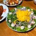 MAGGIE7983's cooksnap of when they made ✿動物キャラ弁 うずら卵のひつじちゃん✿.