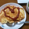チェガンちゃみ's cooksnap of when they made 腹もち抜群☆おからのオムライス☆.