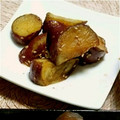 bichoku's cooksnap of when they made 簡単！揚げない大学芋.
