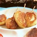こりらにゃん's cooksnap of when they made HMで、ミニアメリカンドック♪.
