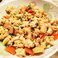 ちちろママ's cooksnap of when they made 簡単☆ヘルシー炒り豆腐.