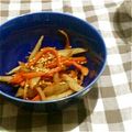 ともみ917's cooksnap of when they made 基本のきんぴらごぼう.