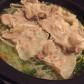 エリボナ's cooksnap of when they made あのCMの鍋を作ってみました！千切り！.