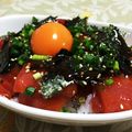 マティ〜's cooksnap of when they made memo 韓国風鉄火丼.