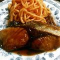 PちゃんLOVE's cooksnap of when they made フライパンDEぶりの照り焼き.