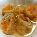 月の君's cooksnap of when they made もちもち蓮根ロールの甘辛煮.