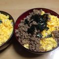 ぴか★ぴかちゅう's cooksnap of when they made 簡単そぼろ丼♪.