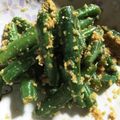 ペリーヌ★'s cooksnap of when they made いんげんのピーナツあえ　料理のための清酒.