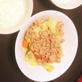 ひえしょーおかん's cooksnap of when they made じゃがいものそぼろあんかけ.