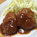 けろぴかる's cooksnap of when they made 豚挽きで☆野菜たっぷり煮込みハンバーグ.