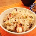 あづっちょ's cooksnap of when they made タコしらす炊き込みご飯.