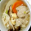 あくびぃー's cooksnap of when they made 簡単生姜たっぷりご飯入り鶏だんご。.