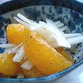 oBsession's cooksnap of when they made うどと伊予柑のサラダ.