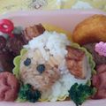 yukinald's cooksnap of when they made キャラ弁☆簡単ふわふわひつじ.