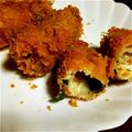 ♡つな♡'s cooksnap of when they made 豚肉のカマンベールチーズ巻きフライ.