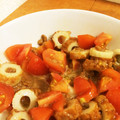 きらりん＊゜'s cooksnap of when they made やみつき！胡瓜と竹輪とトマトの納豆サラダ.