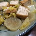 みやこ48's cooksnap of when they made 大根と厚揚げ×白菜のうま煮.