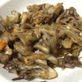 ライオンのスキッピィ's cooksnap of when they made アッ！という間の♪簡単＊マイタケ卵丼☆.