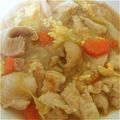 ＊心結＊'s cooksnap of when they made 胸肉と白菜の蒸し煮.