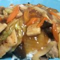 cloverbg56's cooksnap of when they made ＊中華丼＊.